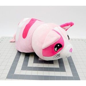 Flip A Zoo Mushmillows Patter Pup to Katana Kitty 17 In Jay Play Blue Green Pink